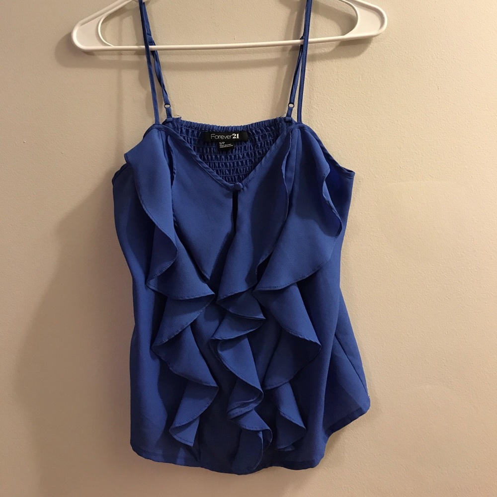 Forever 21 royal blue tank top!