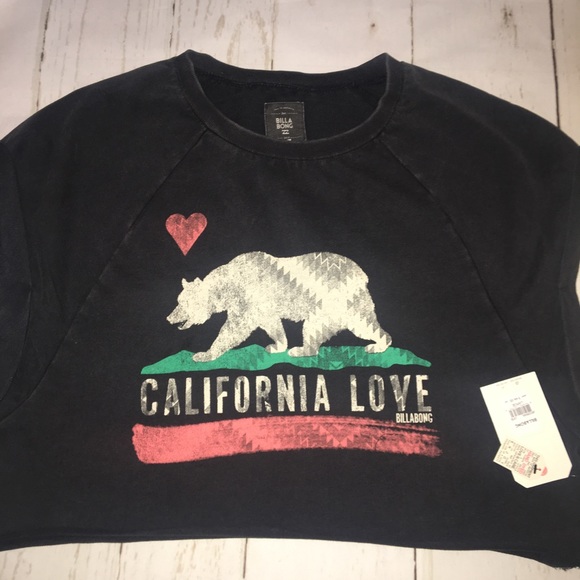 🆕Billabong Women's Cali Love Crop - Picture 2 of 6