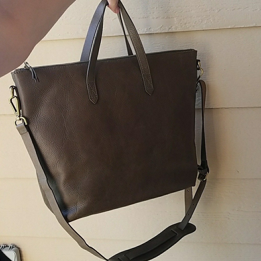 NEW Madewell transport Leather Satchel