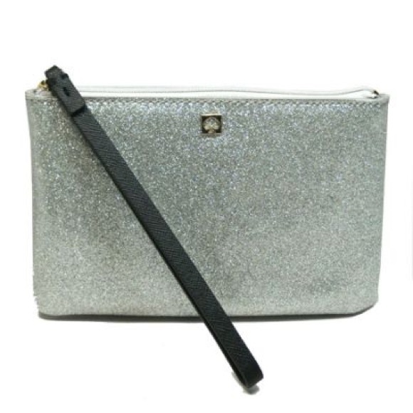 kate spade Handbags - Kate spade glitter wristlet✨✨