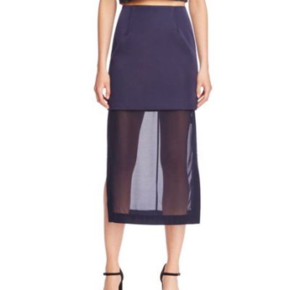 Keepsake Navy Skirt