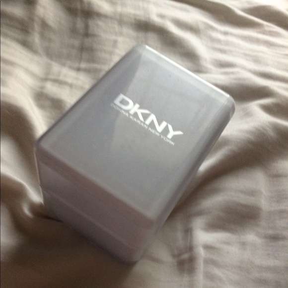 SOLD DKNY silver NEW Charm watch time piece - Picture 2 of 4