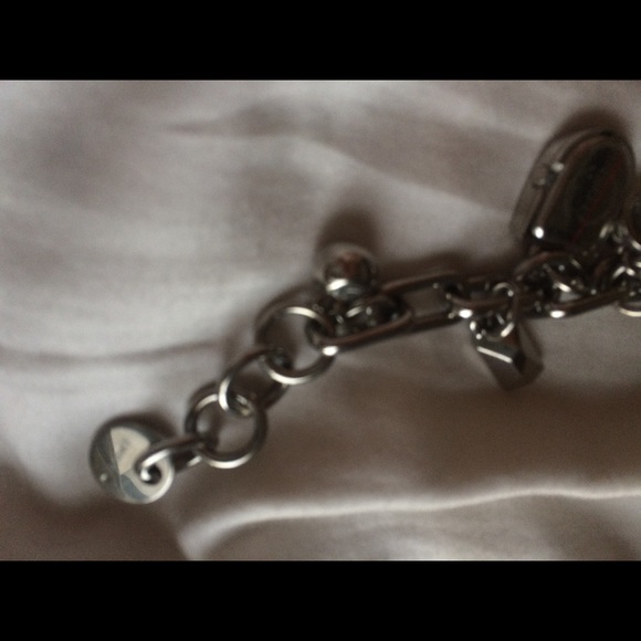 SOLD DKNY silver NEW Charm watch time piece - Picture 4 of 4