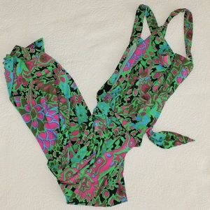 NWT Tori Richard Halter Maxi Dress