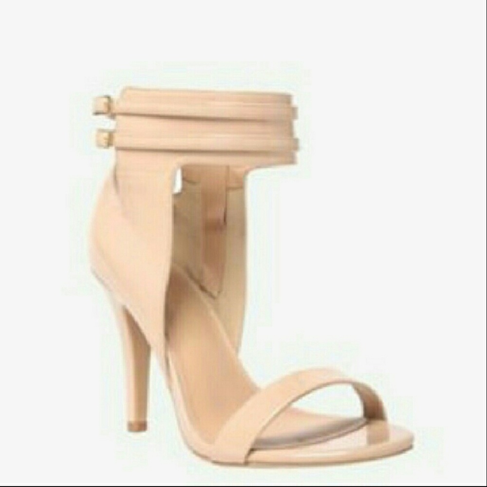 Torrid Strappy Tan / Cream Heels /Sandals