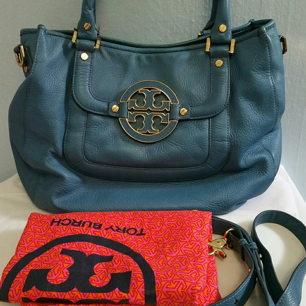 SOLD - Tory Burch Amanda bag - Teal