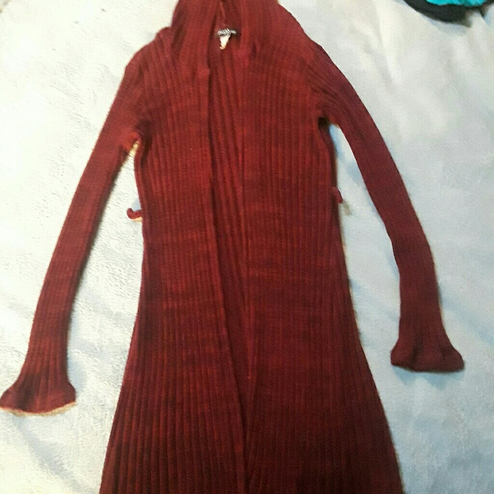 Red sweater