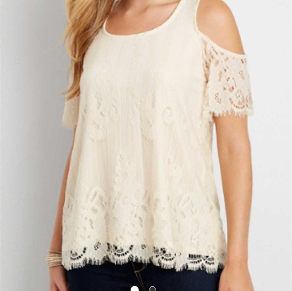 Maurice lace shirt