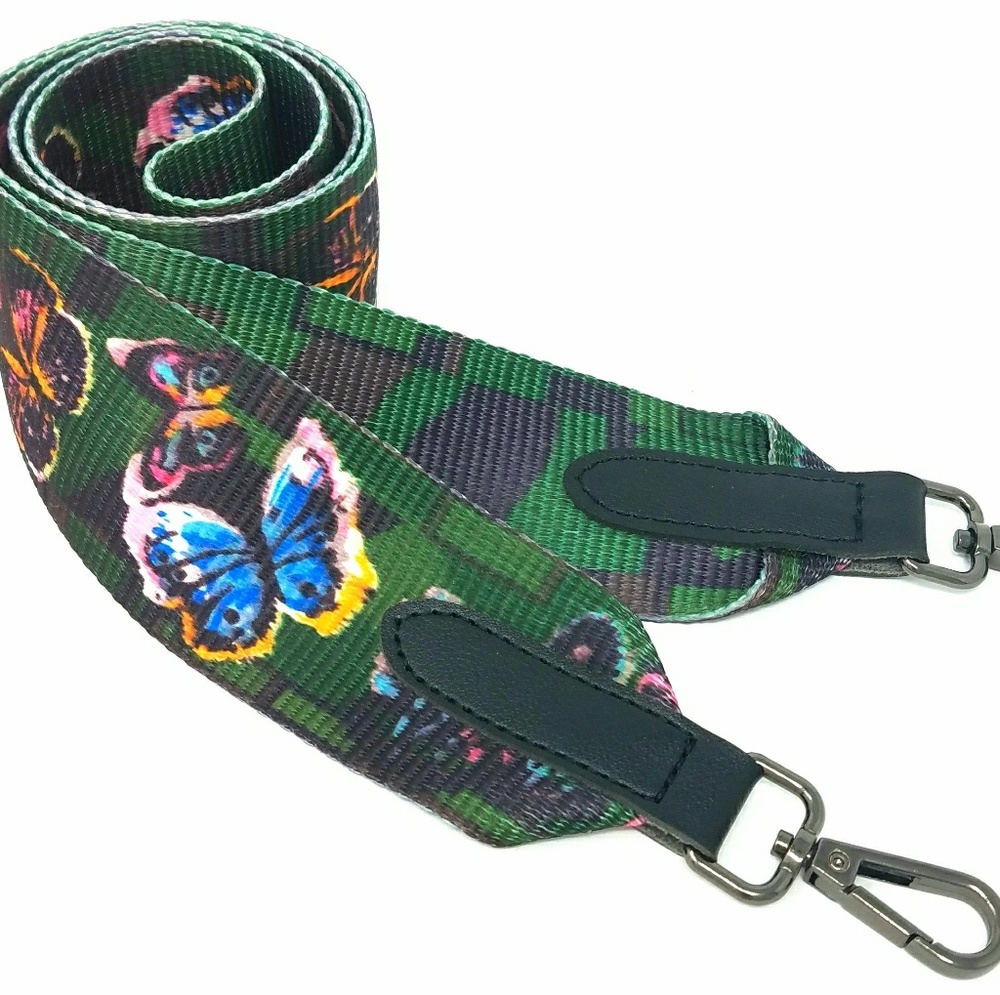 Rockstar Guitar Bag Strap 2 Sides Butterfly Camo