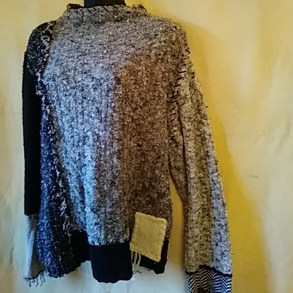 Curio Patchwork Pullover - Size Xl - image 1