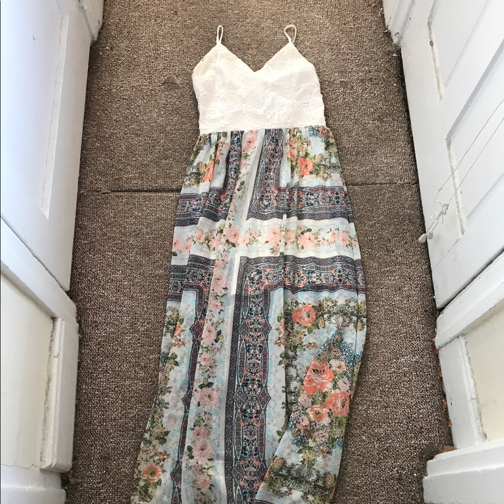 Maxi multi-colored dress