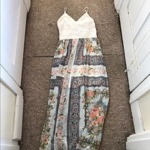 Maxi multi-colored dress