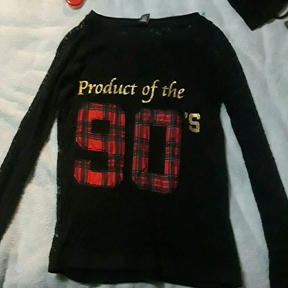 Product of the 90's lace tee