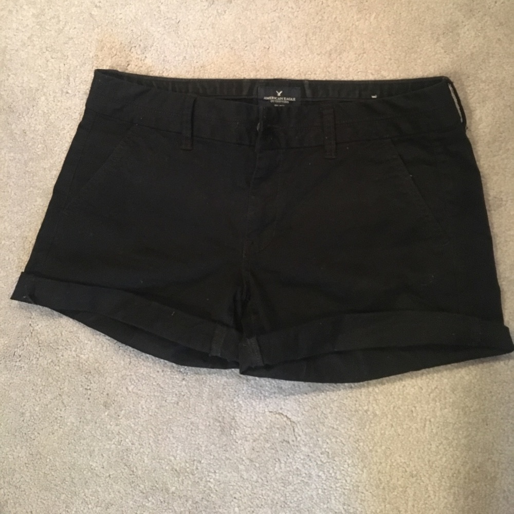 American eagle midi shorts