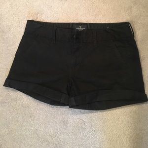 American eagle midi shorts