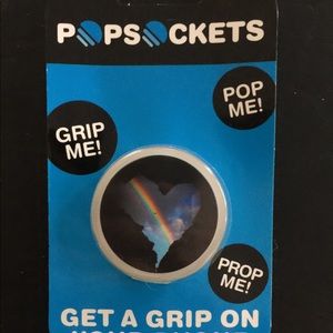 Rainbow Heart Popsocket