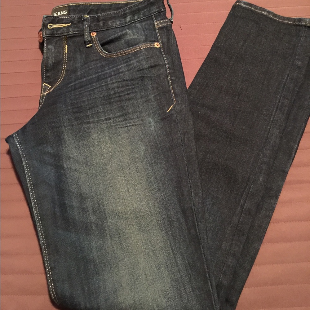 Express Dark Skinny Jeans