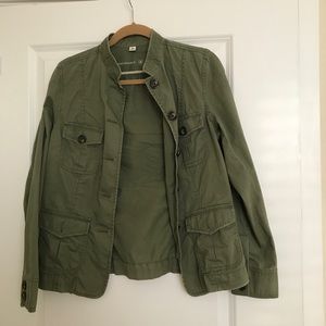 Banana Republic green jacket