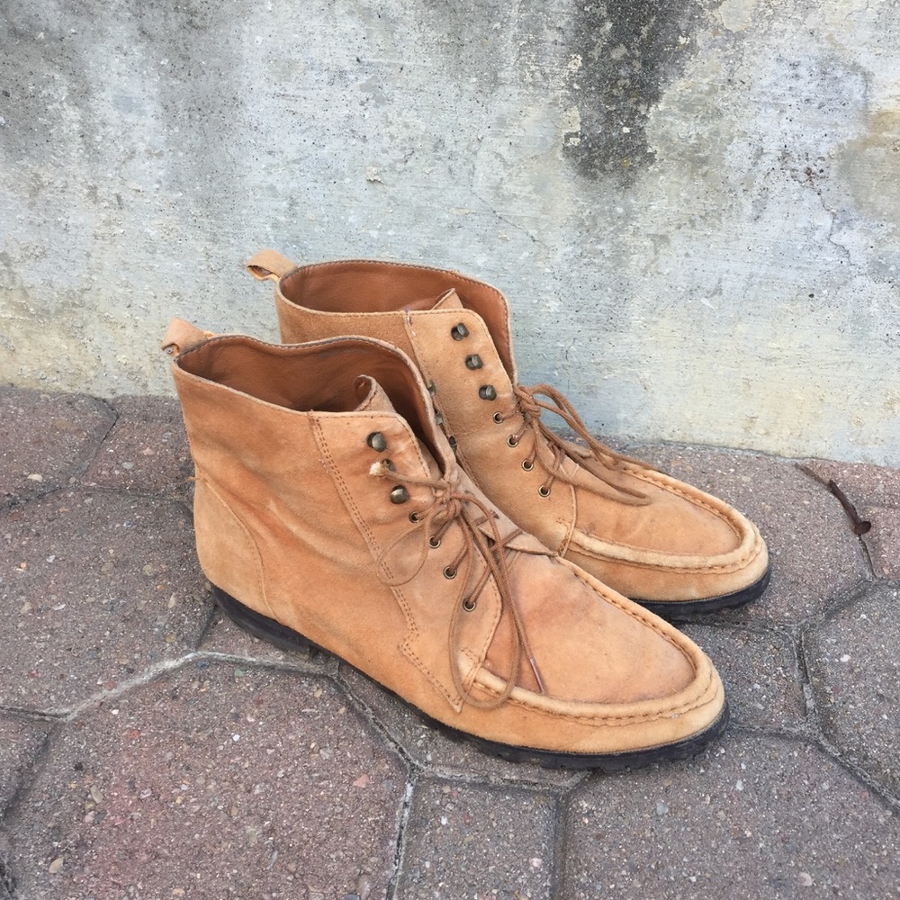 Urban Outfitters Suede Hiking Boots