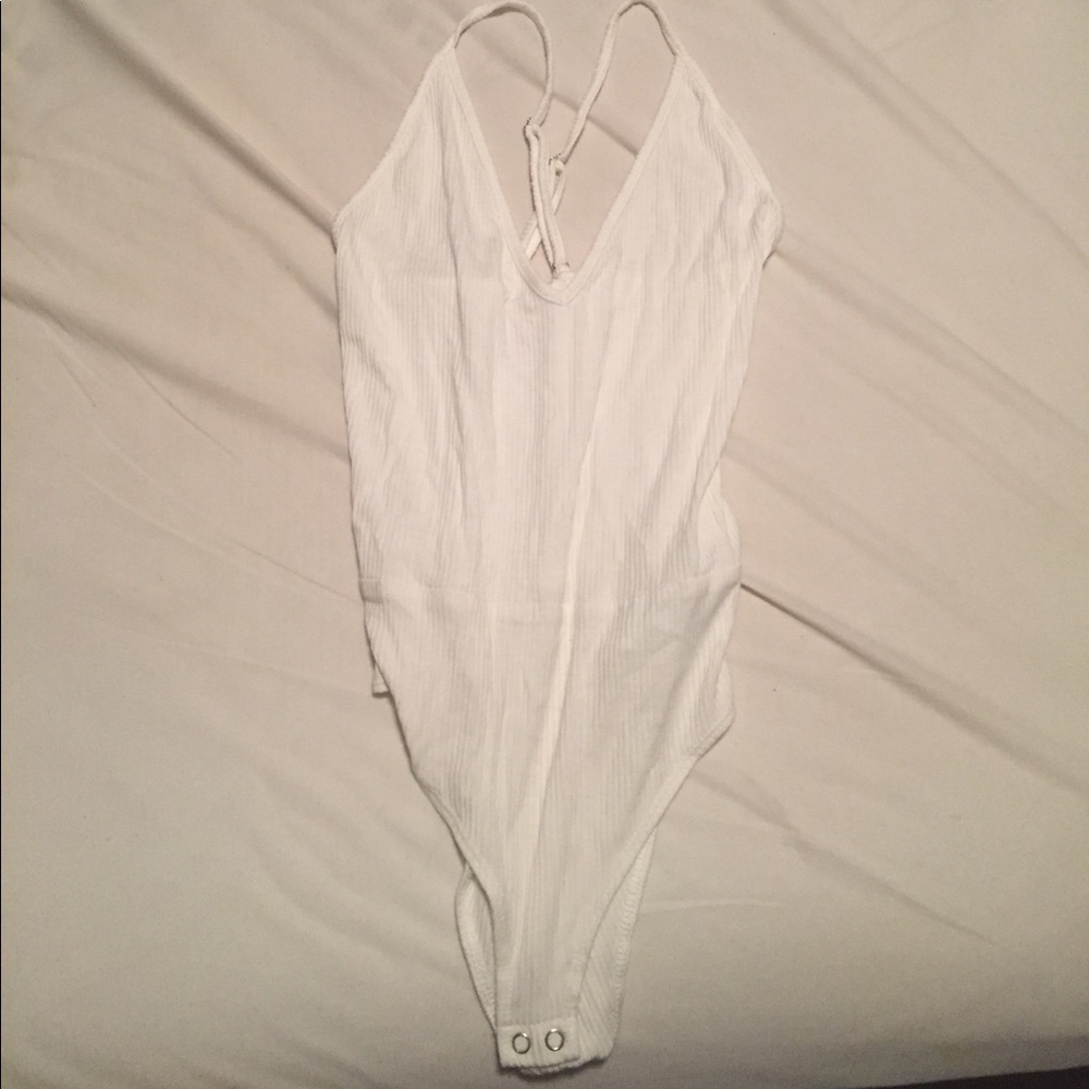 Forever 21 ribbed camisole bodysuit