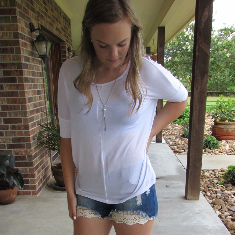 Shredded Back Tee - Picture 3 of 4