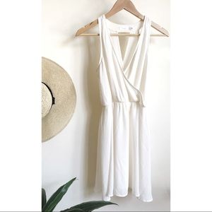 Nordstrom Lush Chiffon White Dress