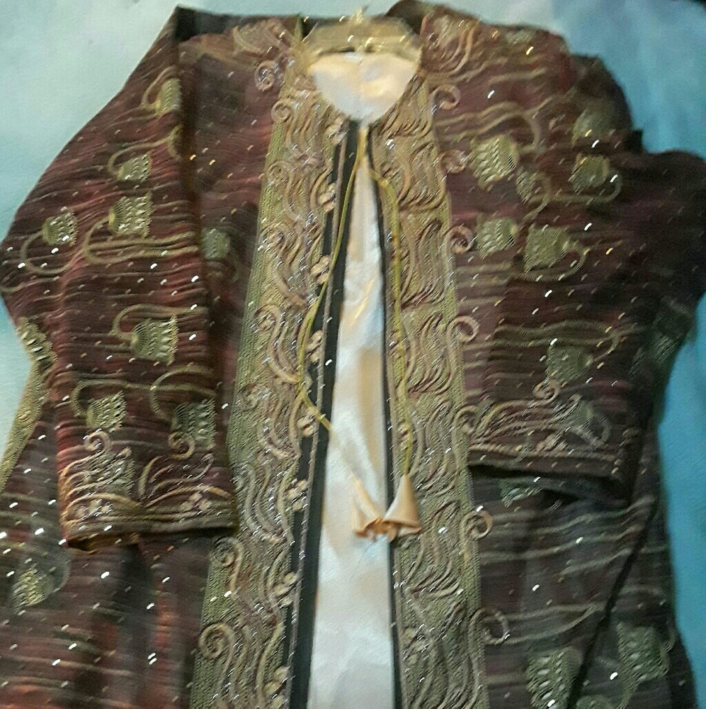 Custom made middle eastern style gown