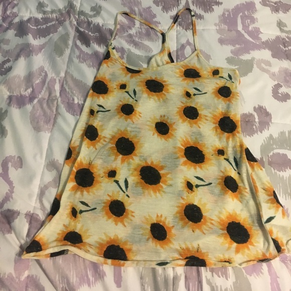 Urban Outfitters Tops - Urban Outfitters Sunflower Tanktop