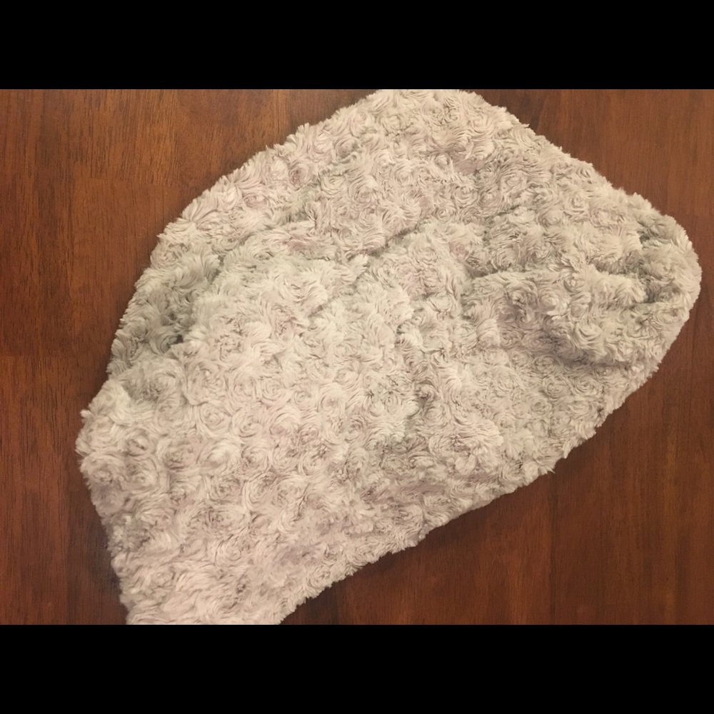Faux fur infinity scarf