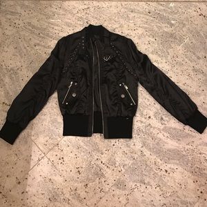 Black Bomber Jacket