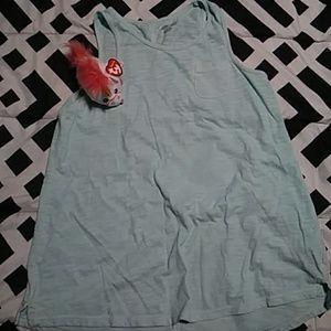 A t-shirt that has one pocket on the front