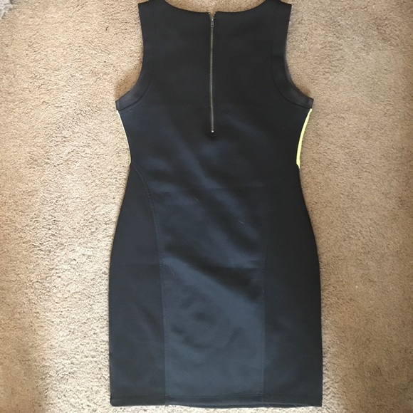 Neon Colorblock Mini Dress - Picture 2 of 3