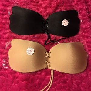 Backless, Strapless, Push-up, Stick-on Bra