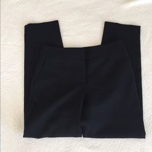 J Crew Black Cropped Maggie Trouser