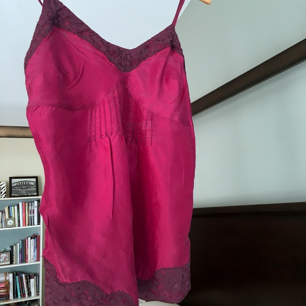 100% silk camisole