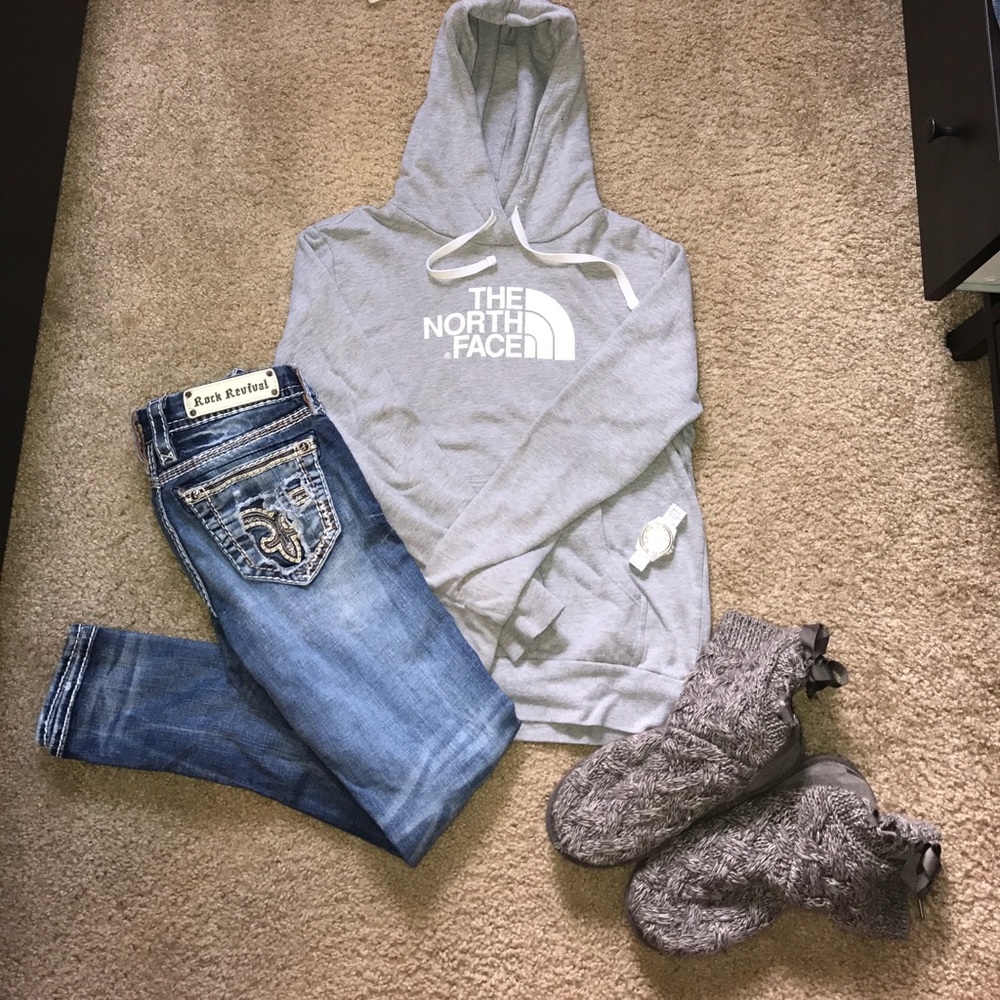 North Face sweat shirt