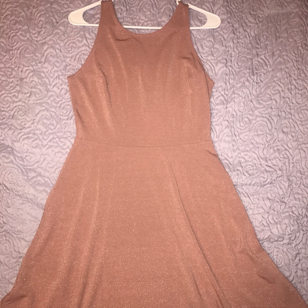 H&M Rose Gold Dress