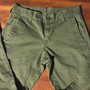 Olive Green Levi's 28x32