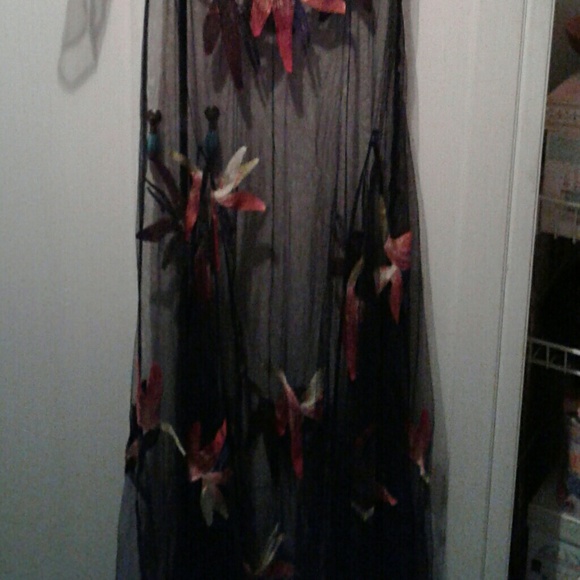 For love and lemons birds of paradise maxi dress M - Picture 4 of 4