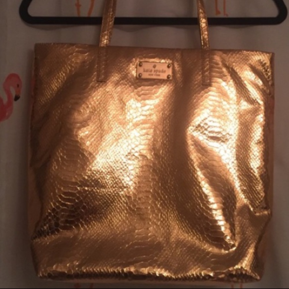 Kate Spade Metallic Shopper