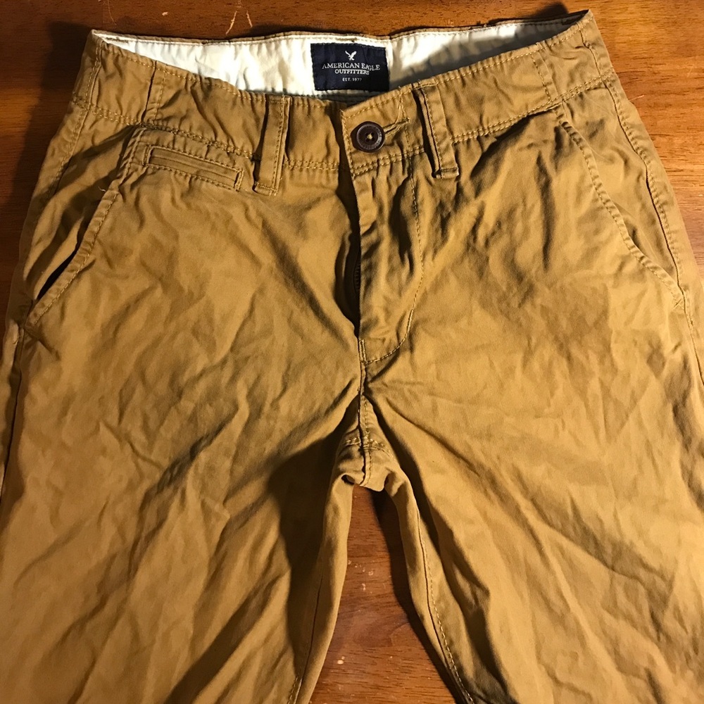 American Eagle Khaki Chinos 28xx32