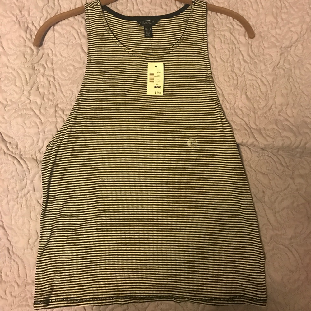 Aeropostale Striped Tank Top