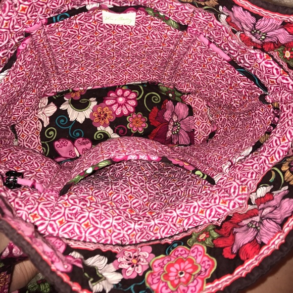 Vera Bradley bag in Mod Floral Pink pattern - Picture 3 of 4