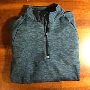 Champion Blue Half Zip Pullover