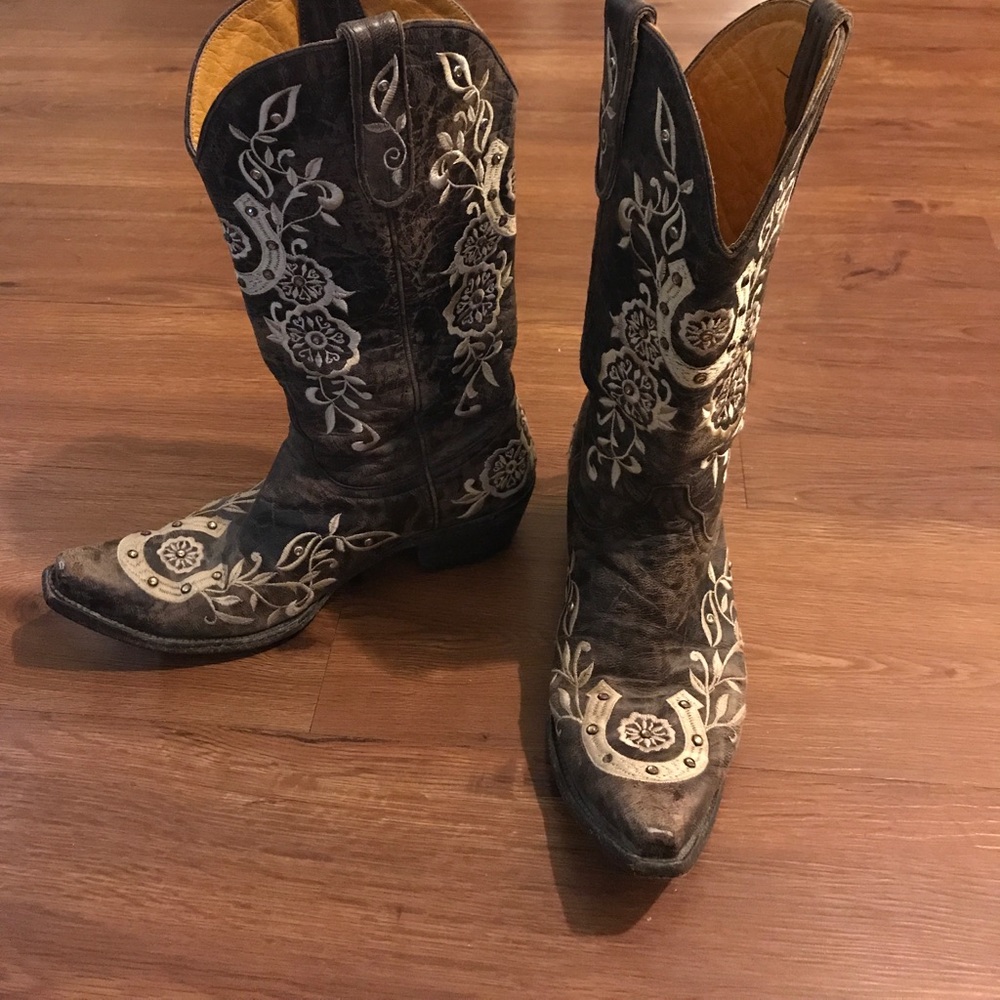 Old Gringo Lucky Cowboy Boots (used)