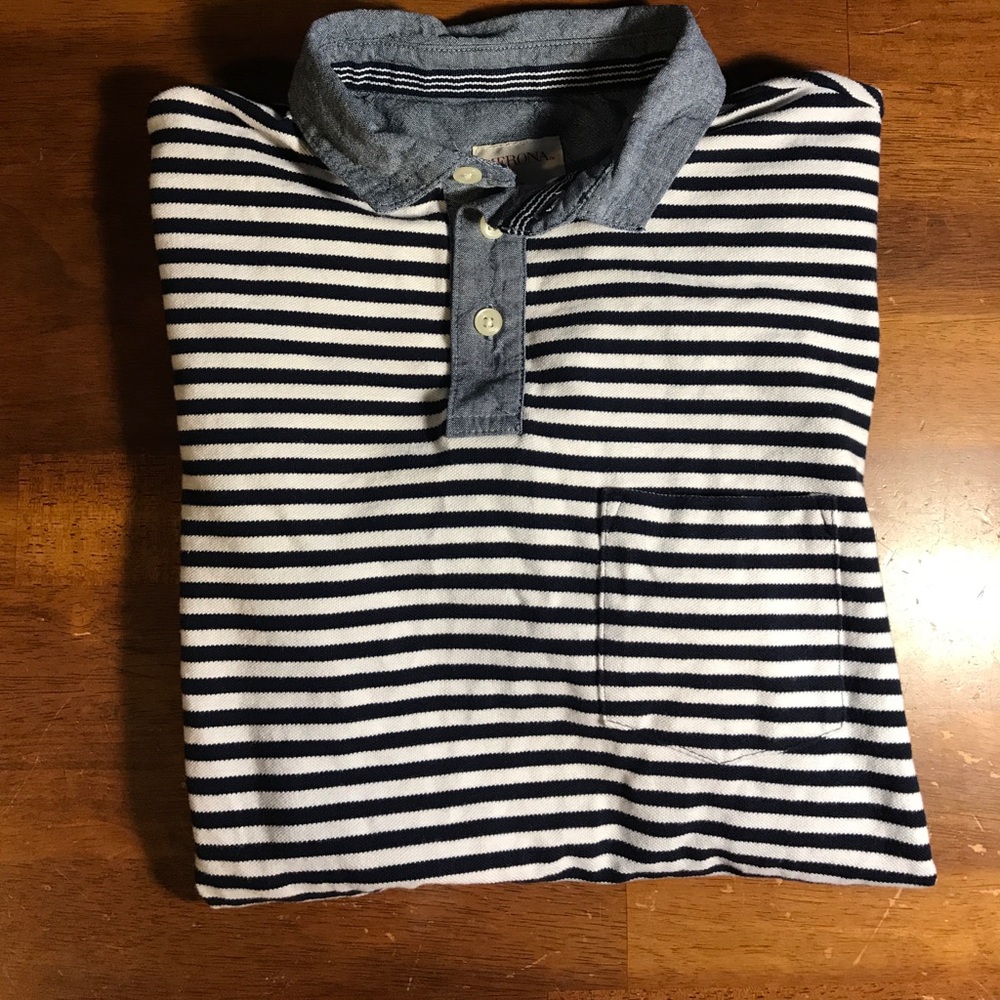 Striped Merona Polo