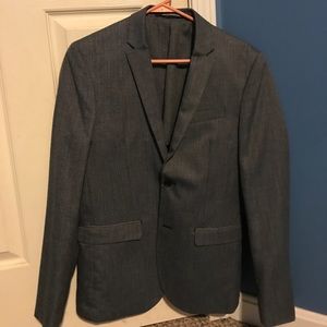 H&M Blue/Grey Blazer