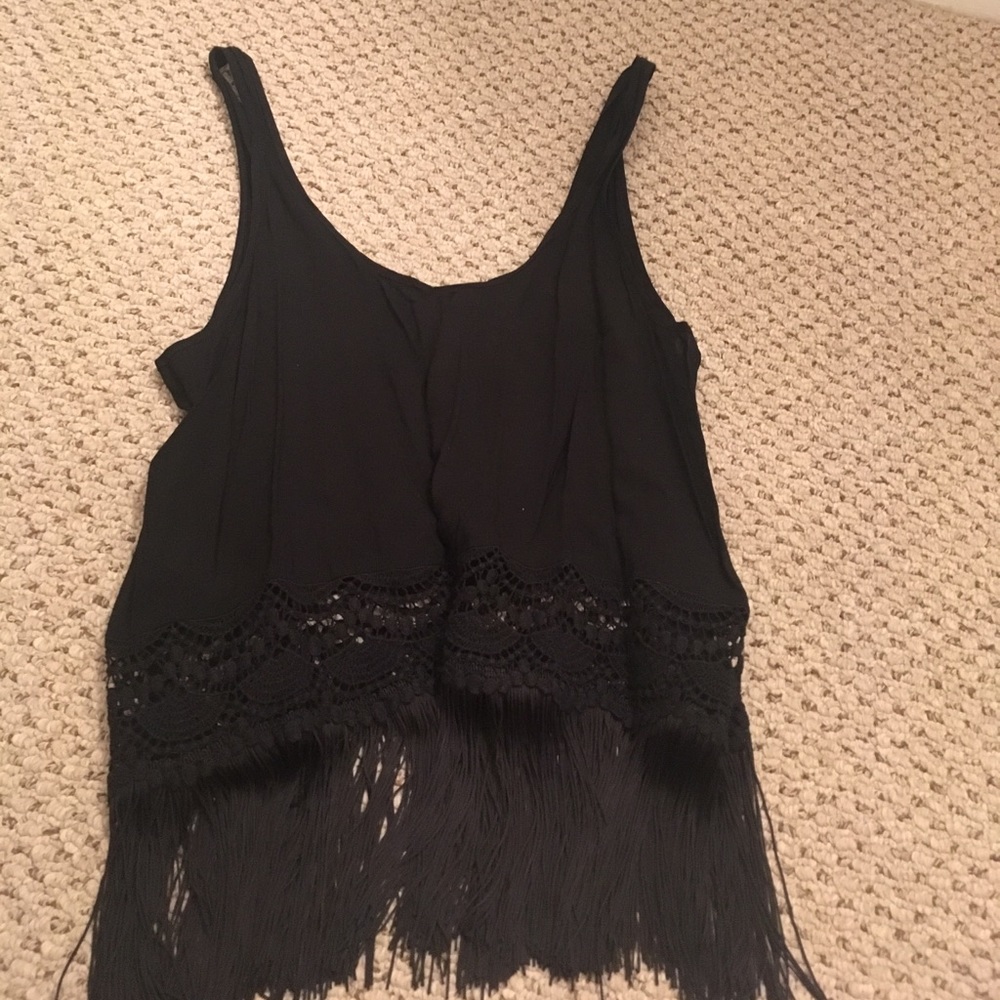 Forever 21 fringe top