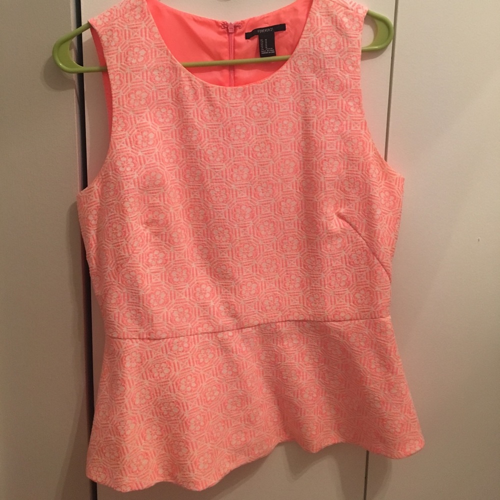 Forever 21 Peplum top
