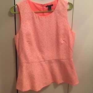 Forever 21 Peplum top